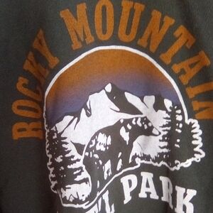 Rocky Mountain National Park Graphic Sweatshirt - Green